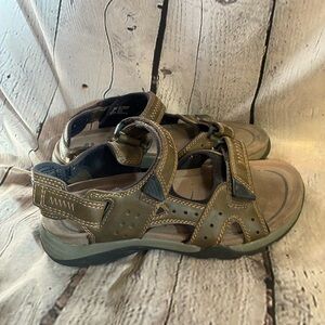 Earth Spirit Gelron Cushion Mens Sandals Size 10 Brown Waterproof Outdoor Hiking